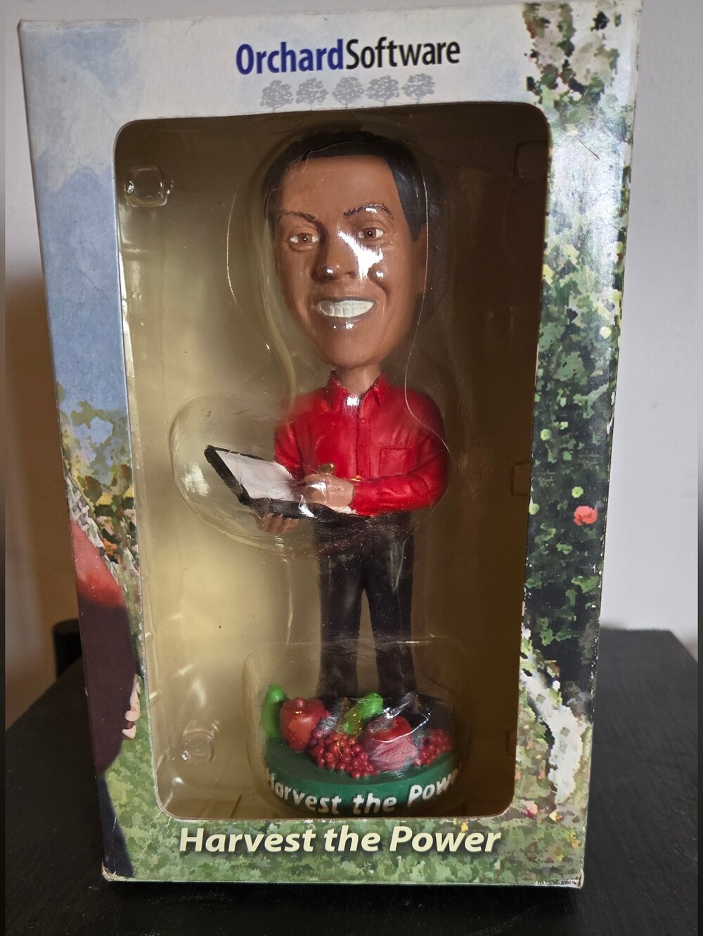 Orchard Software 'Harvest the Power' Collectible 'Curt' Bobblehead